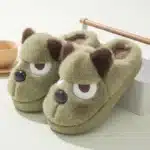 Pantoufles Chien Qui Boude 4