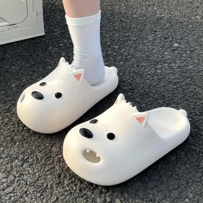 Pantoufles Chien Été 1