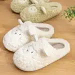 Pantoufles Peluche Mouton 3