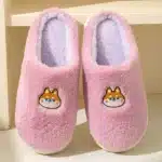 Chaussons Rose Animal Mignon 1