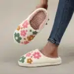 Chaussons Fleurs Femme 3