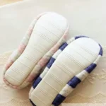 Chausson Ballerine Rayée Femme 6