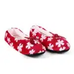 Chaussons Ballerines Noël Flocons 5