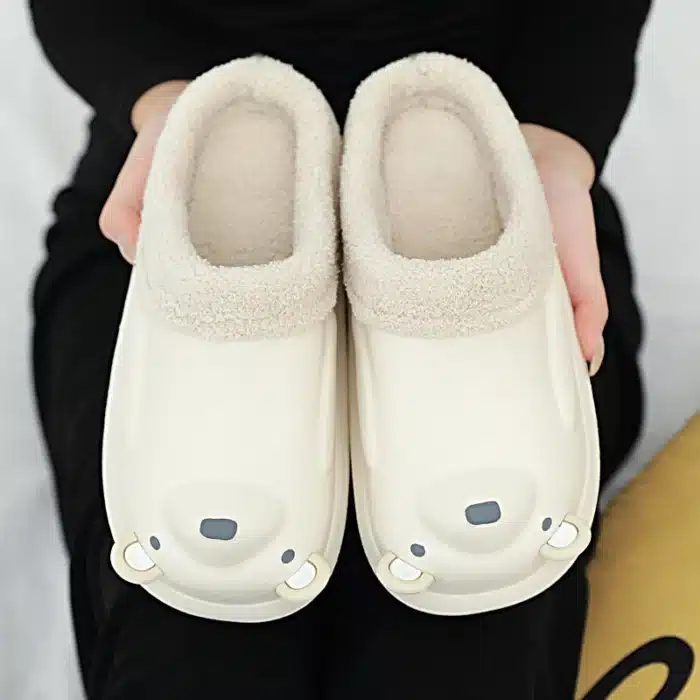 Pantoufles Ours Rigolo 2