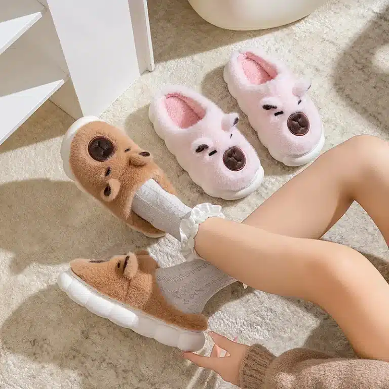 Pantoufles Capybara Femme 1