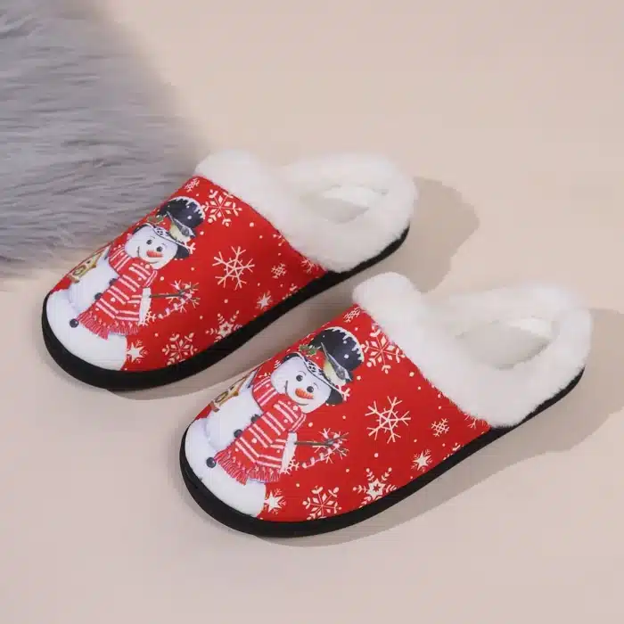 Chaussons Bonhomme De Neige 4