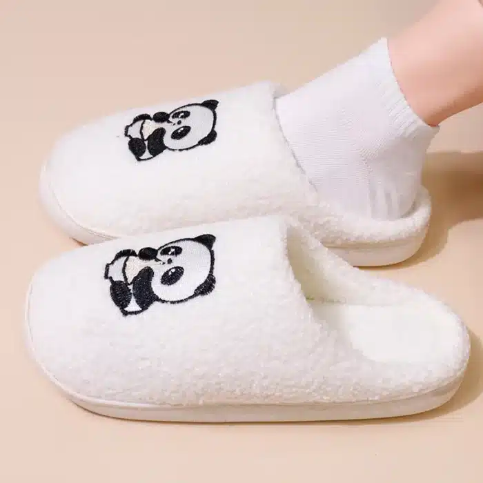 Chaussons Panda Miel 5