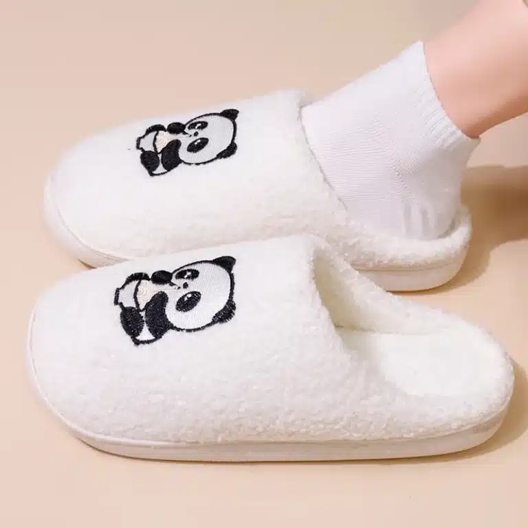 Chaussons Panda Miel 5