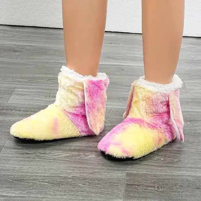 Pantoufles Botte Arc-en-ciel 3