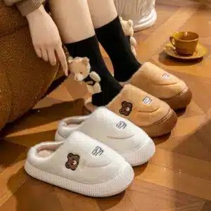 Chaussons Ours Semelle Epaisse 1