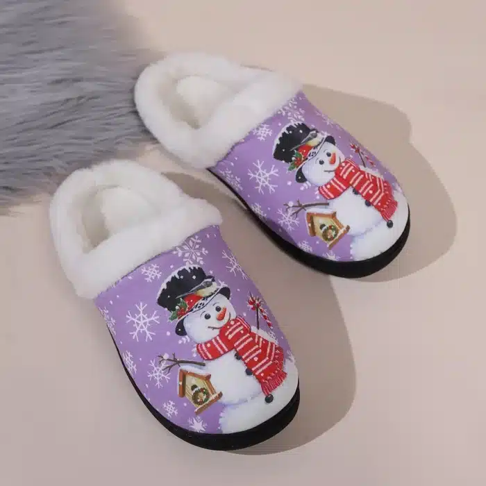 Chaussons Bonhomme De Neige 6