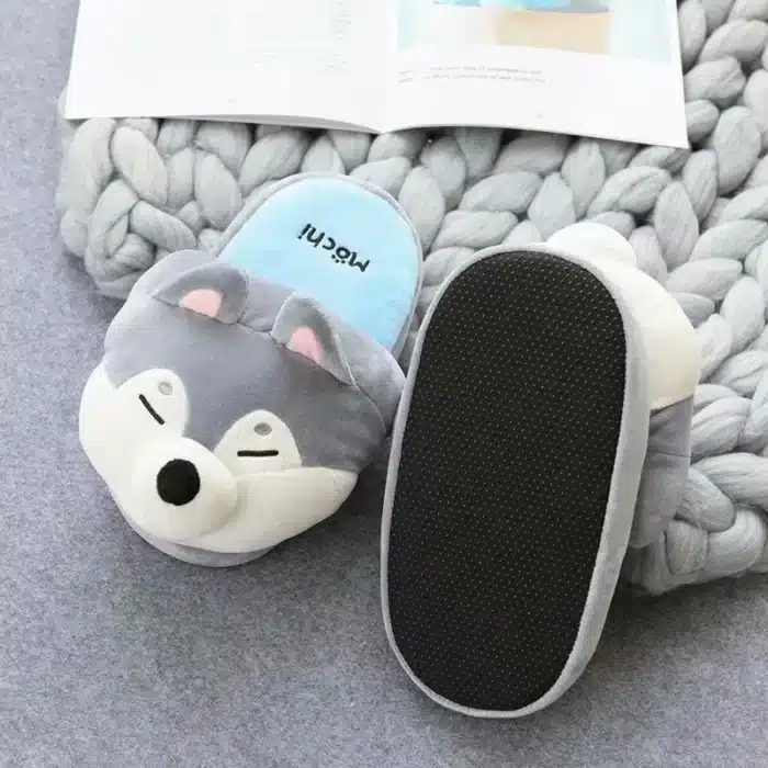 Pantoufles Chien Mignon 5