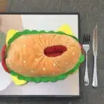 Pantoufles Sandwich Burger 3