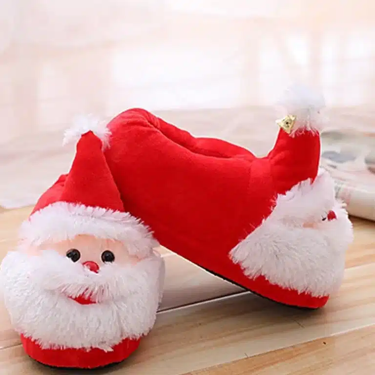 Pantoufles Père Noël 4
