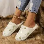 Pantoufles Sapin Doré 4