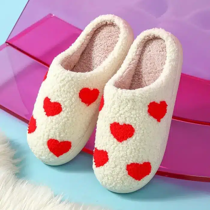 Pantoufles Coeurs Femme 6