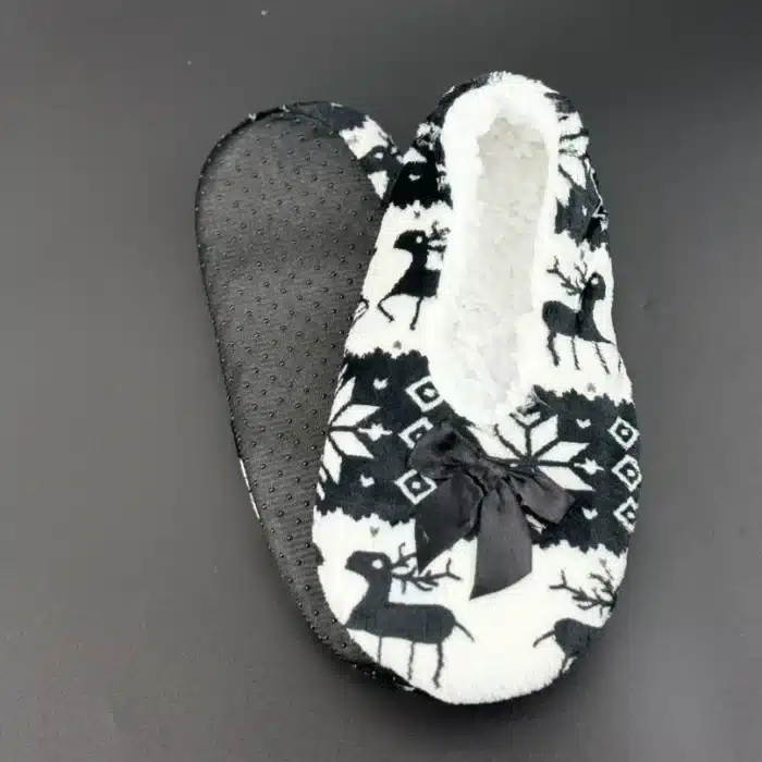 Pantoufles Ballerine Noël Femme 3