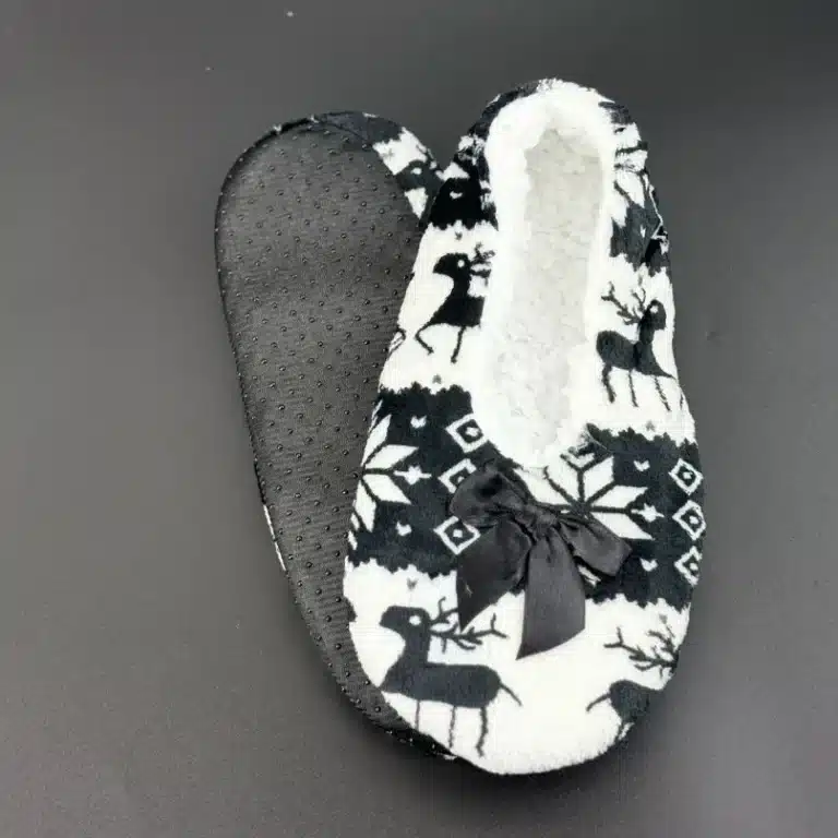 Pantoufles Ballerine Noël Femme 3