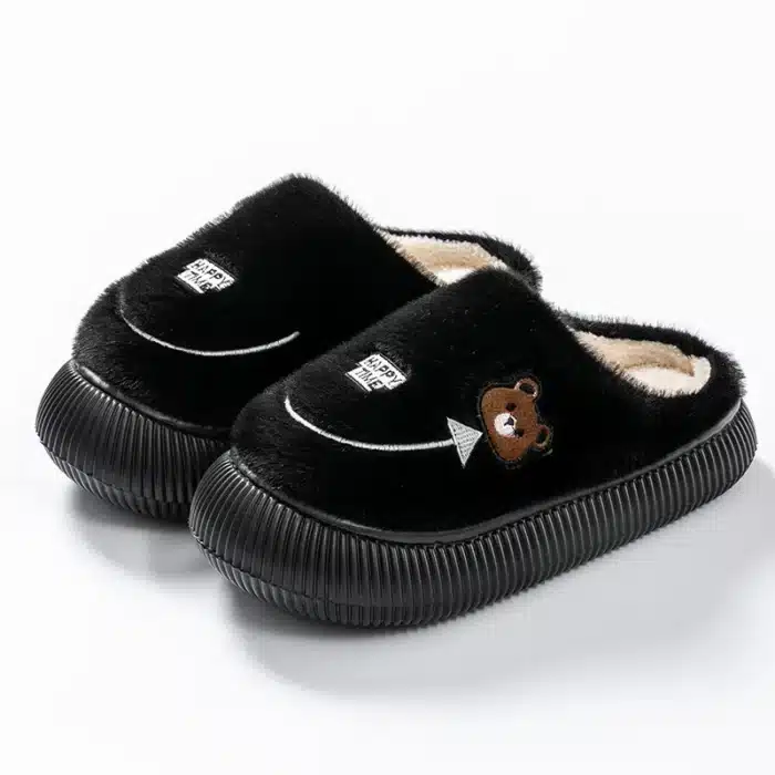 Chaussons Ours Semelle Epaisse 6