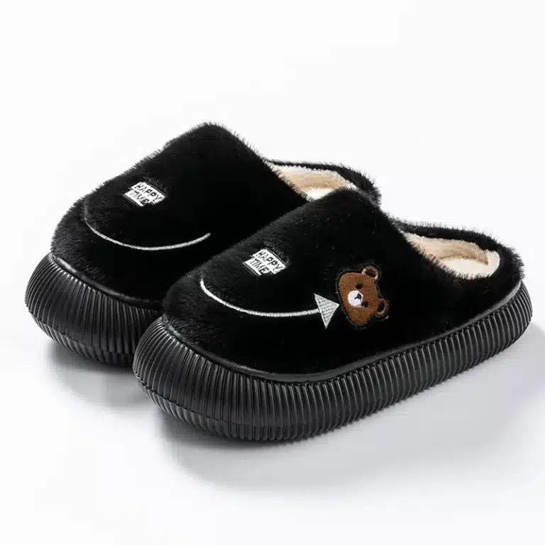 Chaussons Ours Semelle Epaisse 6