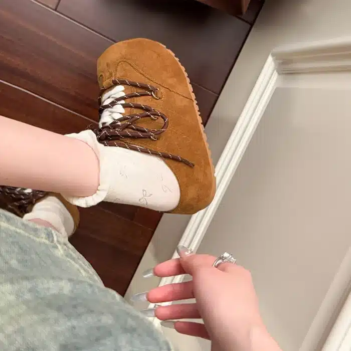 Chaussons Plateforme Femme 3