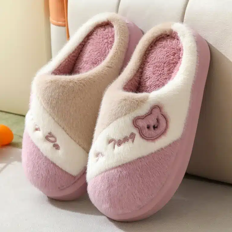 Chaussons Ourson Doux 1