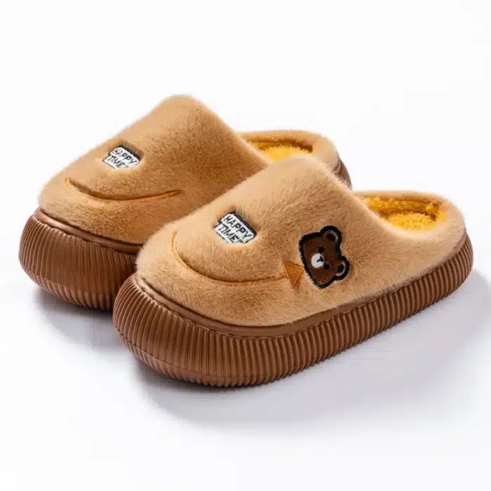 Chaussons Ours Semelle Epaisse 5