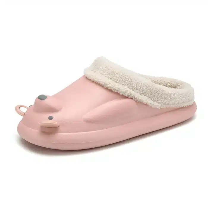 Pantoufles Ours Rigolo 4