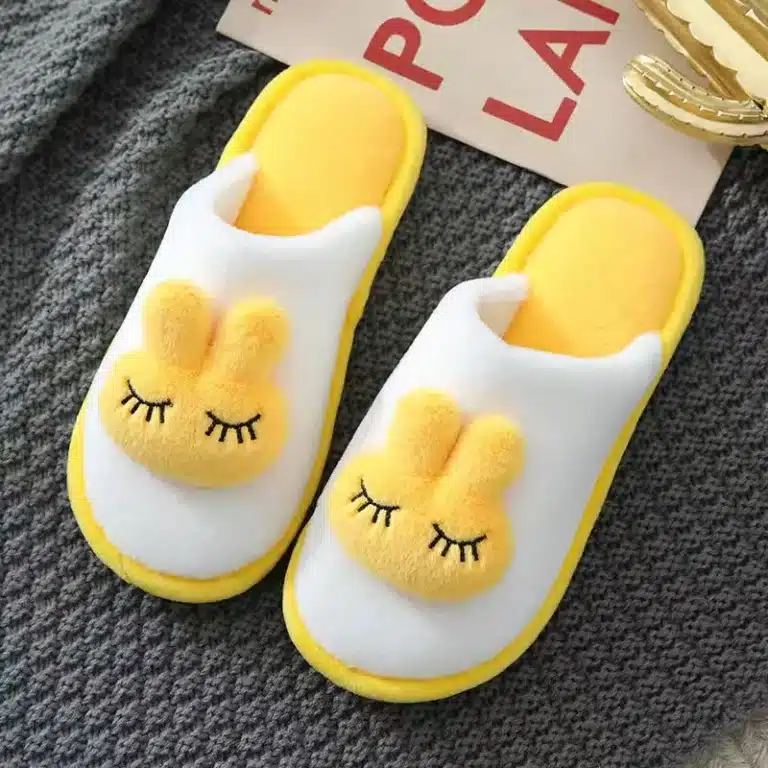 Pantoufle Lapin Endormi 4