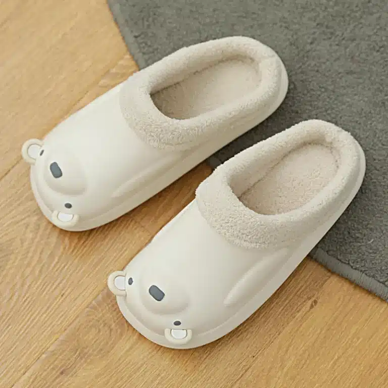Pantoufles Ours Rigolo 1