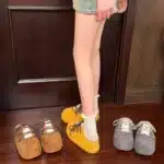 Chaussons Plateforme Femme 5