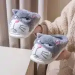 Pantoufles Chat Qui Boude 6