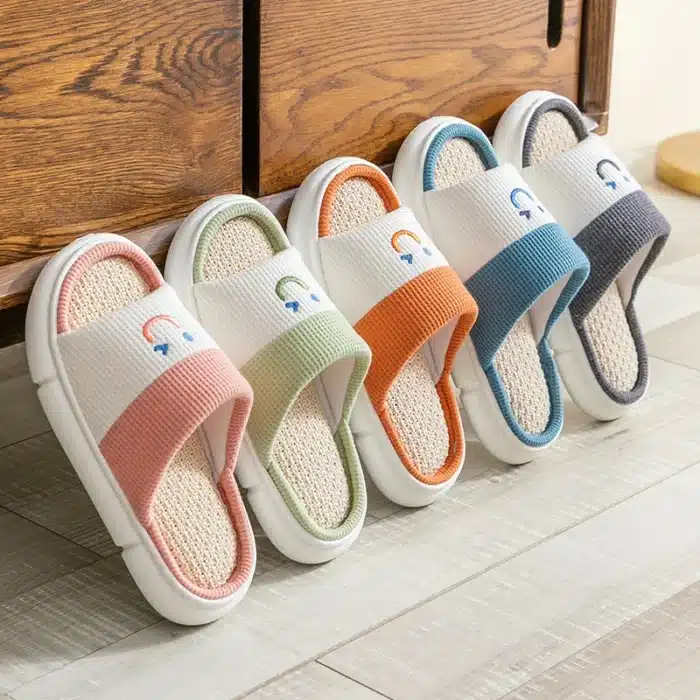 Pantoufles Smiley Lin 6