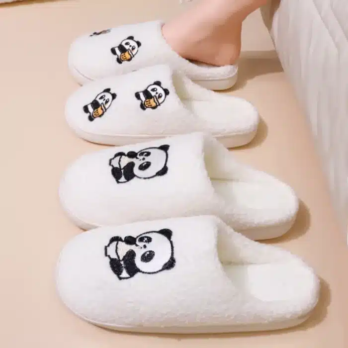 Chaussons Panda Miel 4