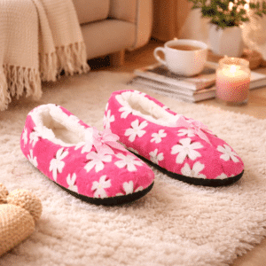 Chaussons Ballerines Noël Flocons