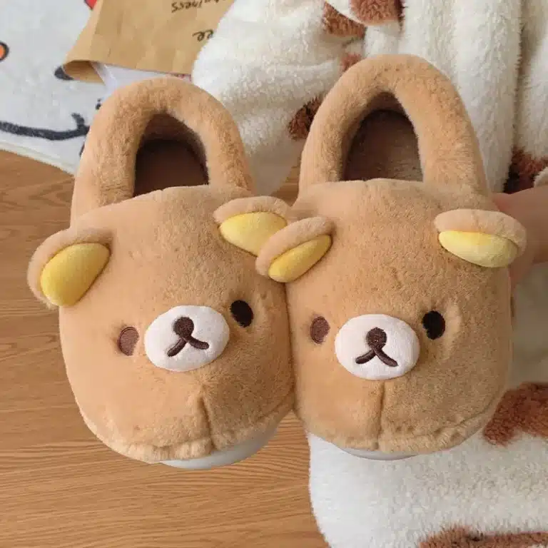 Pantoufles Ourson Kawaii 2