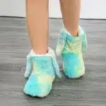 Pantoufles Botte Arc-en-ciel 2