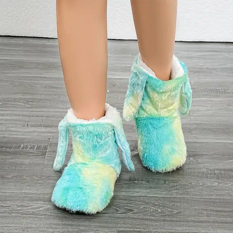 Pantoufles Botte Arc-en-ciel 2