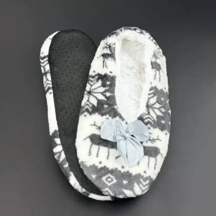 Pantoufles Ballerine Noël Femme 2