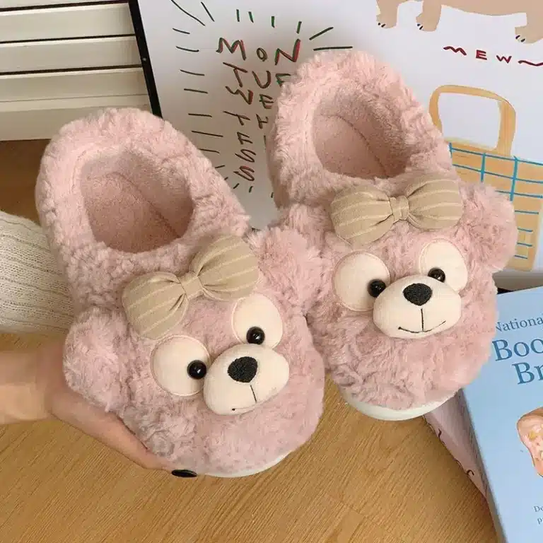 Pantoufles Ours Avec Noeud 6
