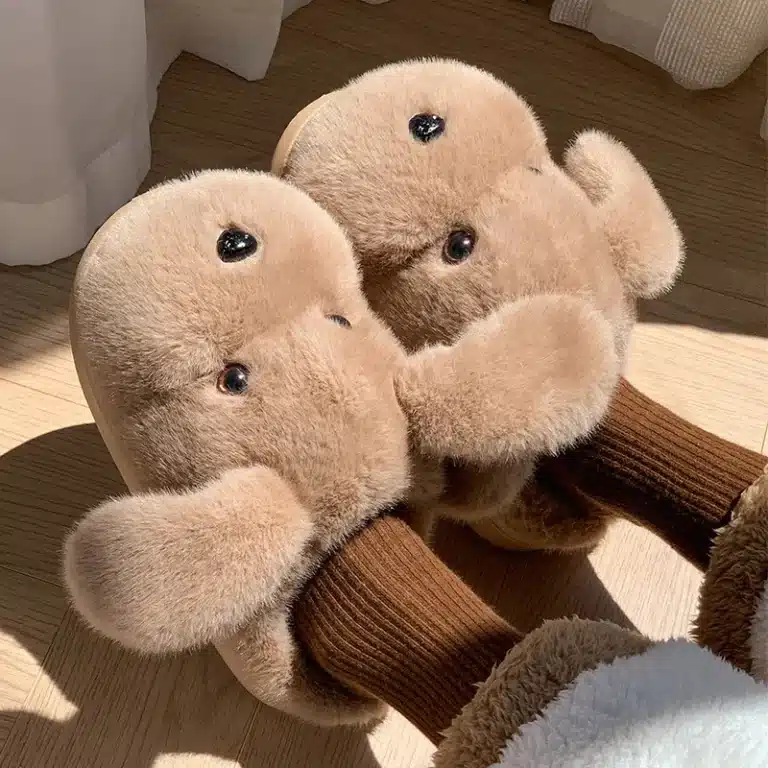 Pantoufle Petit Chien 2