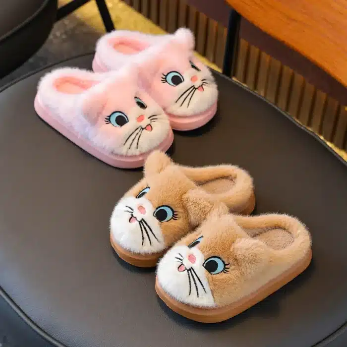 Chausson Chaton Enfant 3
