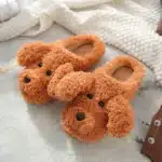 Chausson Chien Peluche 2