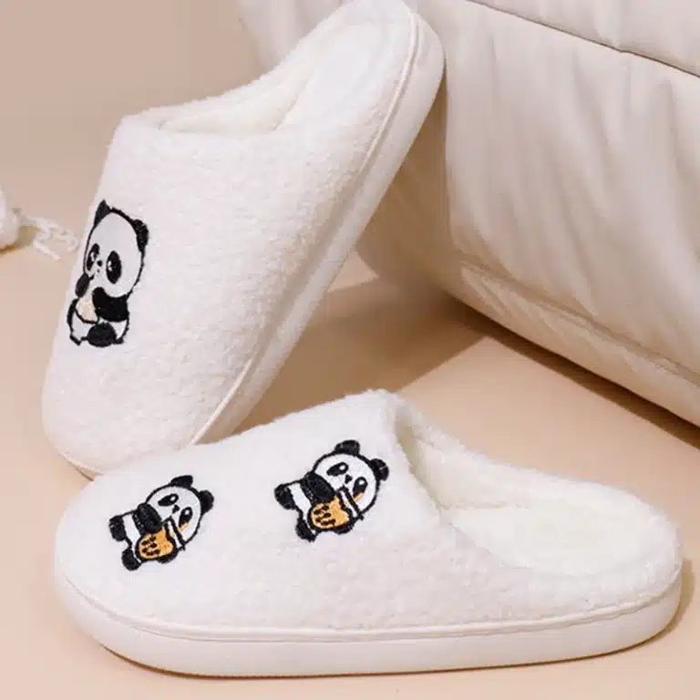 Chaussons Panda Miel 3
