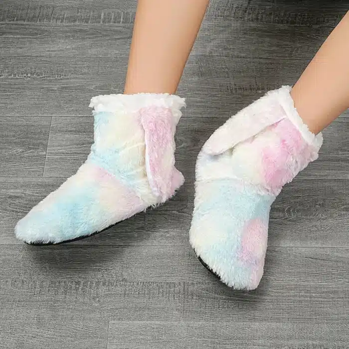 Pantoufles Botte Arc-en-ciel 4
