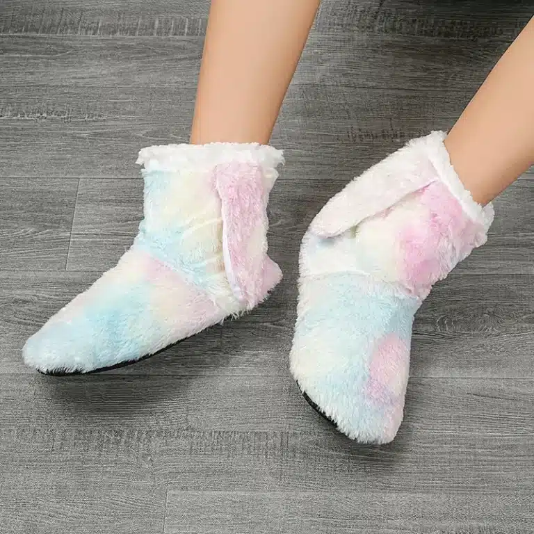 Pantoufles Botte Arc-en-ciel 4