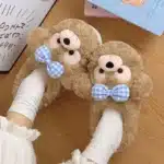 Pantoufles Ours Avec Noeud 3