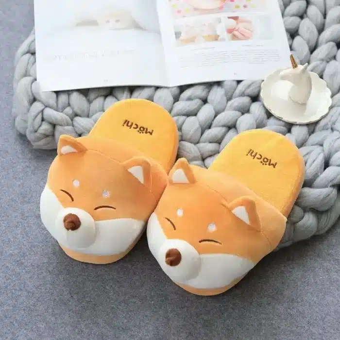 Pantoufles Chien Mignon 2