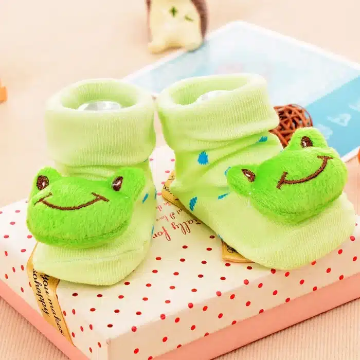 Chaussons Chaussettes Antidérapantes Bébé 3