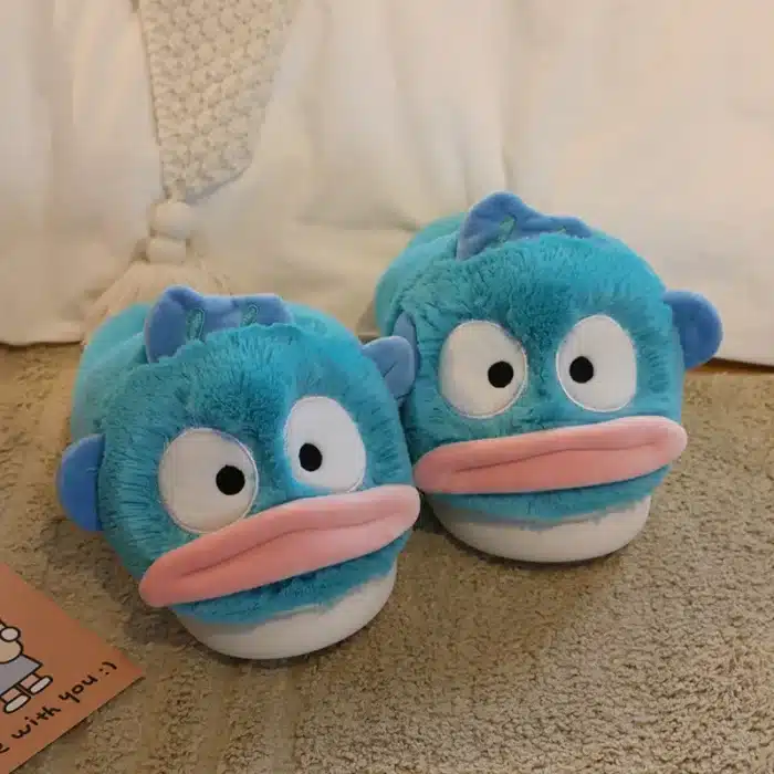 Chaussons Poisson Bleu 2
